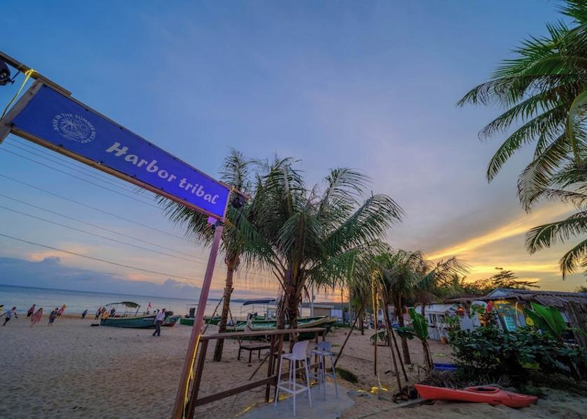 Hainan Wanning View from Property