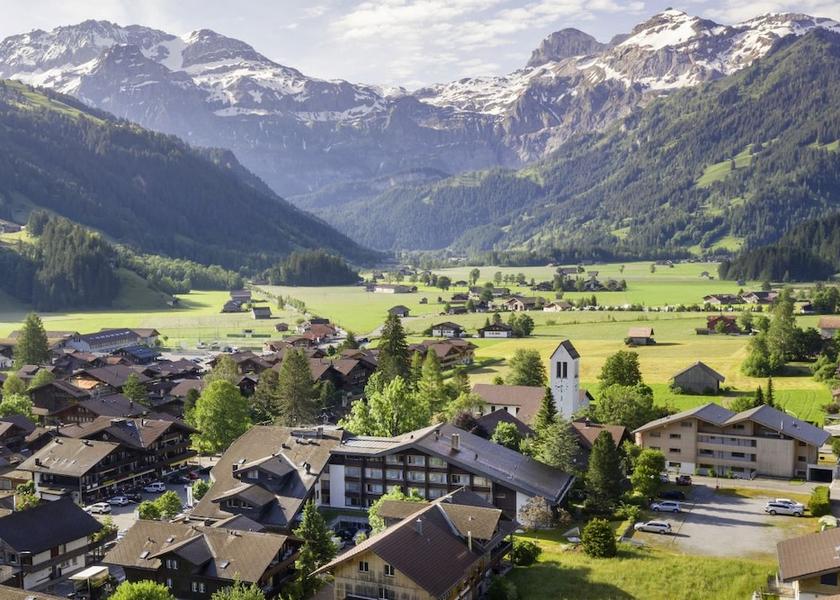 Canton of Bern Lenk Exterior