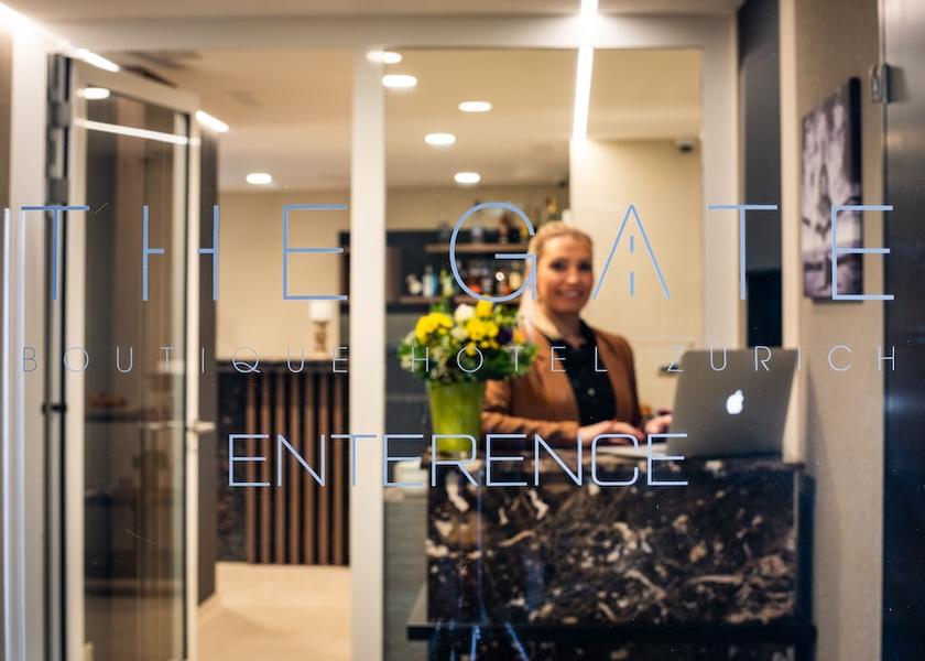 Canton of Zurich Opfikon Interior Entrance