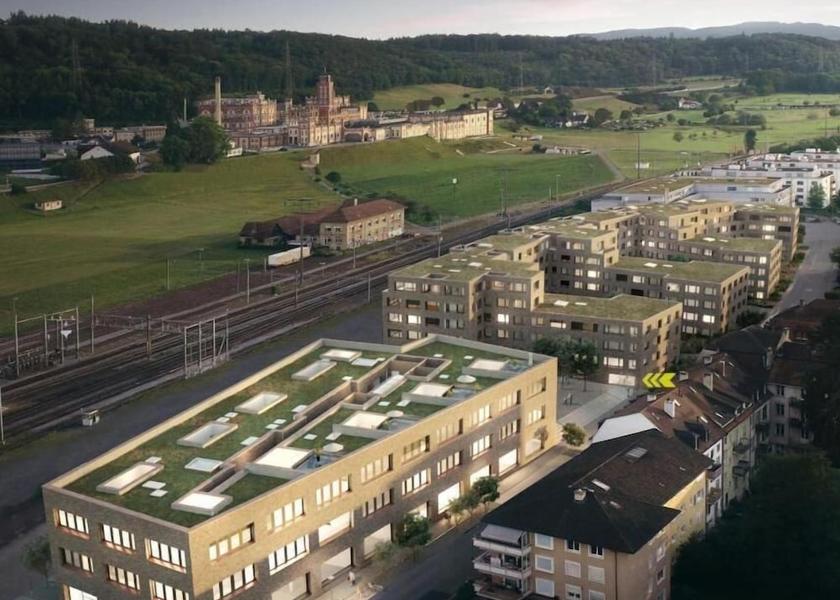 Basel-Landschaft Rheinfelden Aerial View