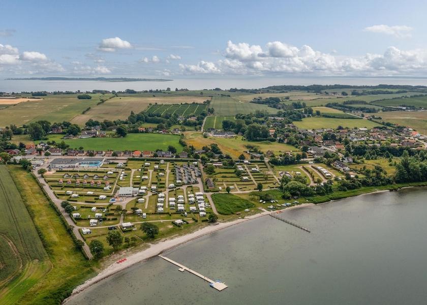 Syddanmark Faaborg Aerial View