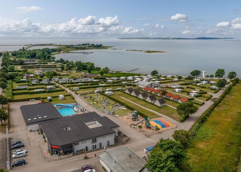 Syddanmark Faaborg Aerial View