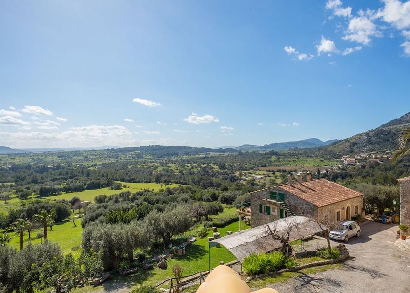 Balearic Islands Selva View from Property