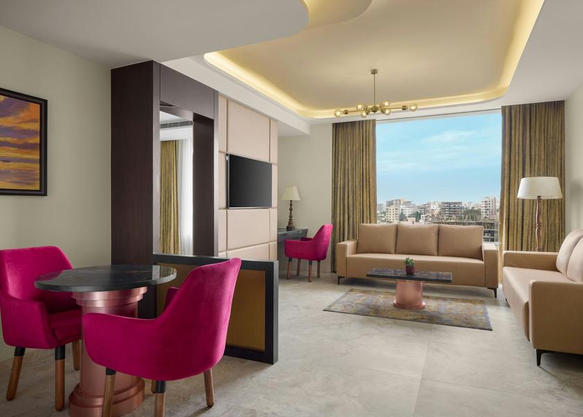 Maharashtra Solapur Hazel Suite Living Room - Sofas - City Views