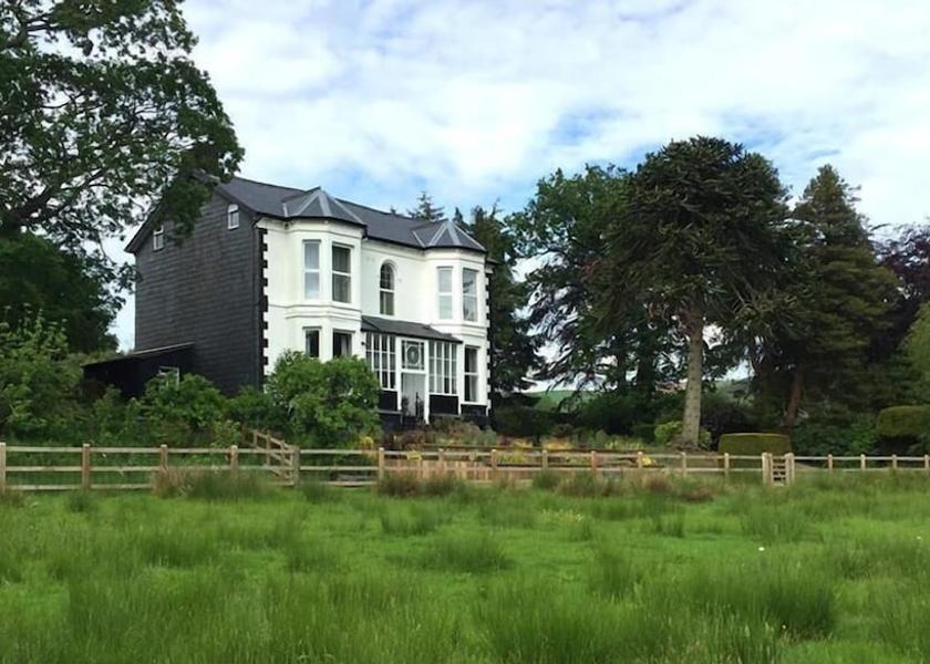Wales Llanbrynmair Facade