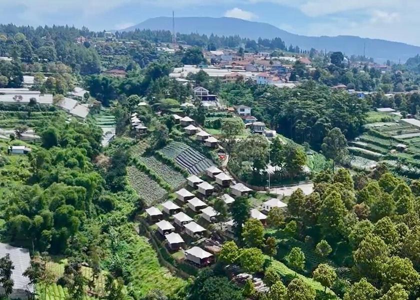 West Java Parongpong Aerial View