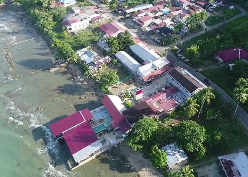 North Sumatra Nias Aerial View