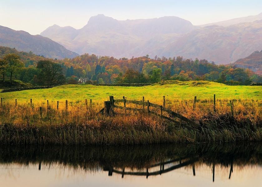 England Ambleside Mountain View