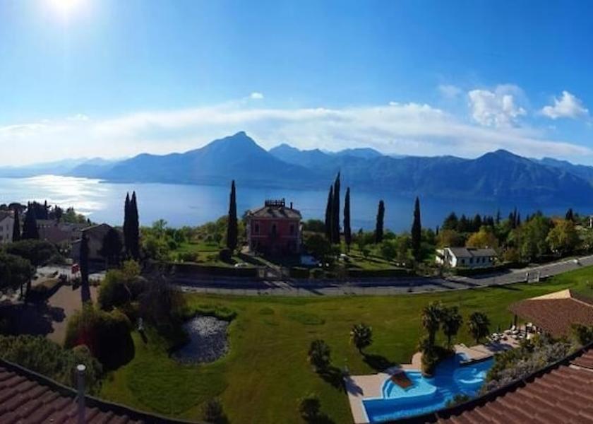 Veneto San Zeno Di Montagna Aerial View