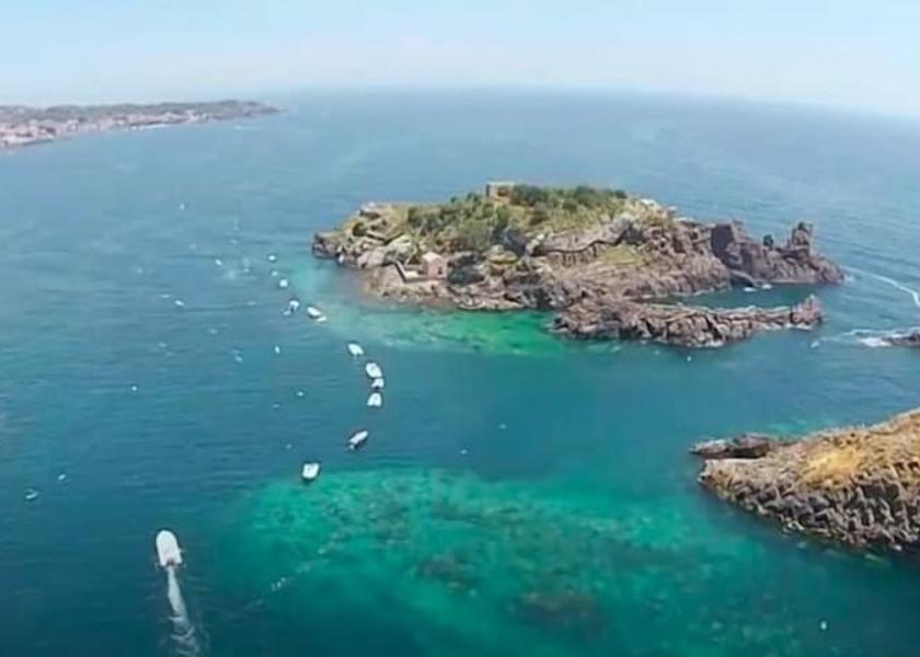 Sicily Aci Castello Exterior Detail