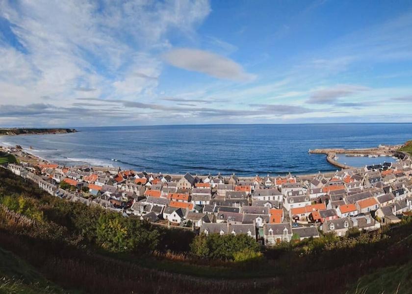 Scotland Buckie Aerial view
