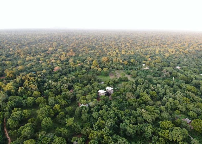 Uva Province Kataragama Aerial view