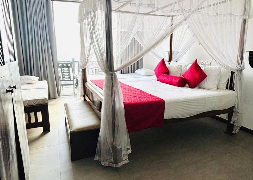 Southern Province Unawatuna Family Room with Sea View