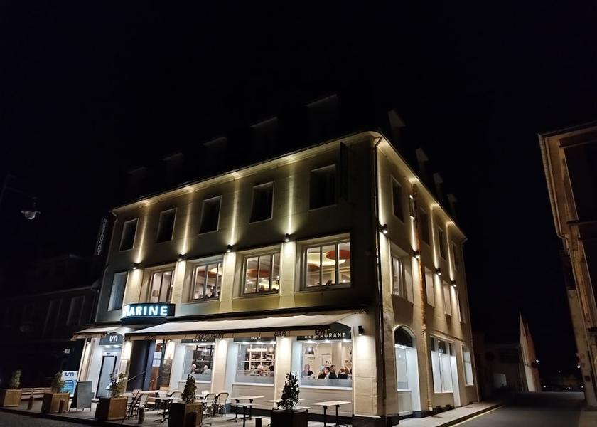 Normandy Port-en-Bessin-Huppain Front of property