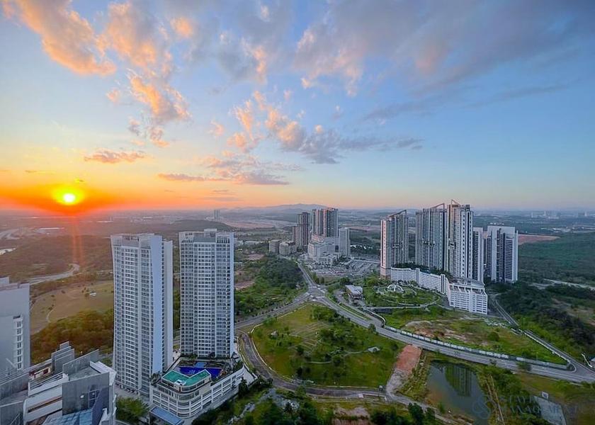 Johor Iskandar Puteri City view from property
