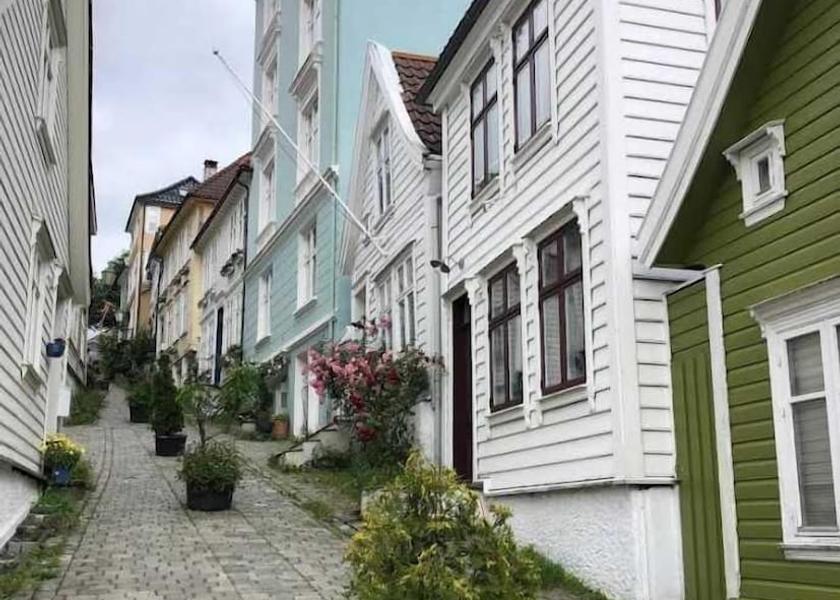 Hordaland (county) Bergen Exterior Detail