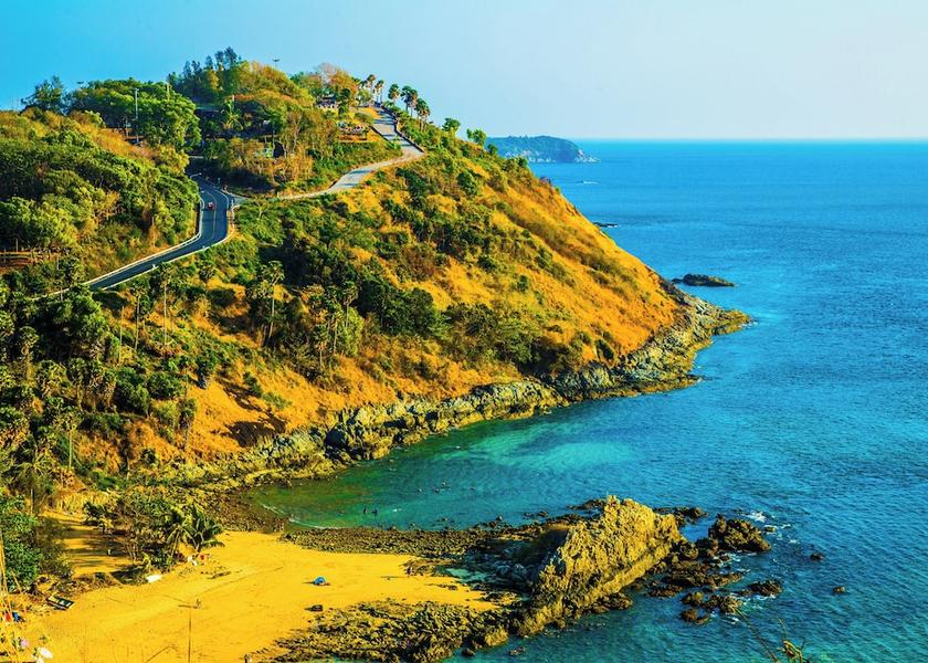 Phuket Chalong City View from Property