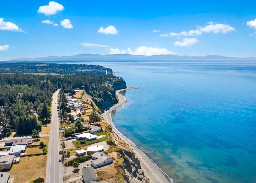 Washington Oak Harbor Aerial View