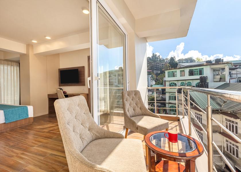 Sikkim Gangtok Valley View Premier Room with Balcony