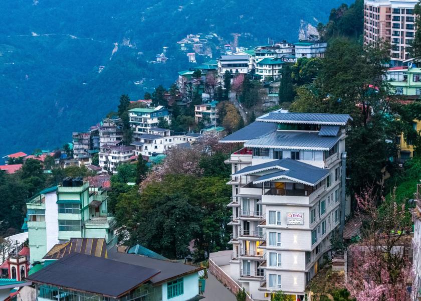 Sikkim Gangtok Hotel View