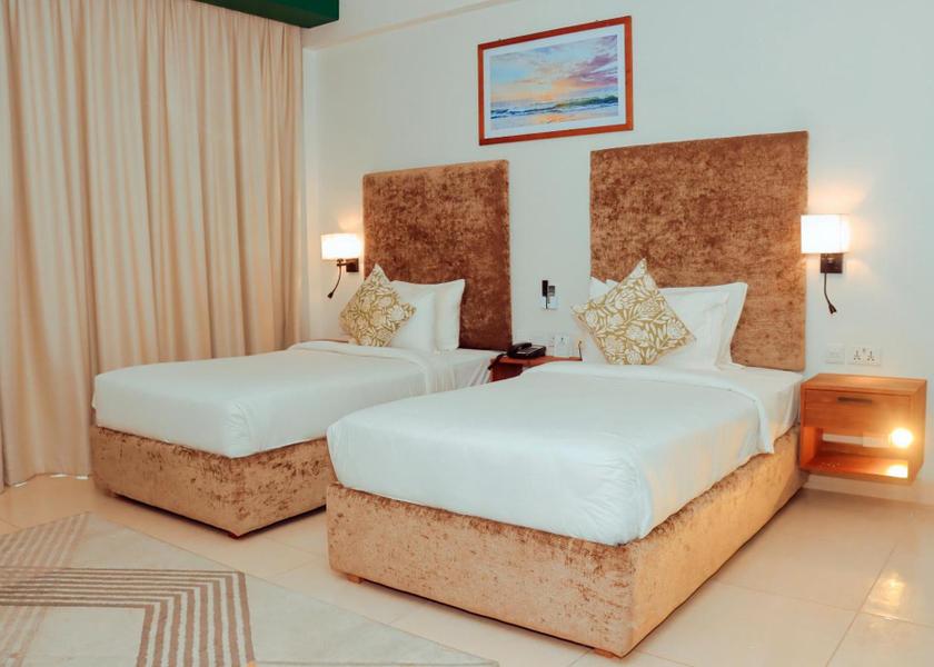 Dar es Salaam Dar es Salaam 2 Single Beds, Nonsmoking, Deluxe Room, Private Balcony, Pool View