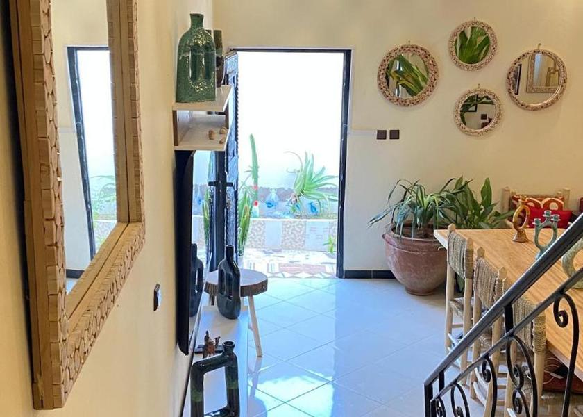 Souss-Massa Inchaden shared lounge/tv area