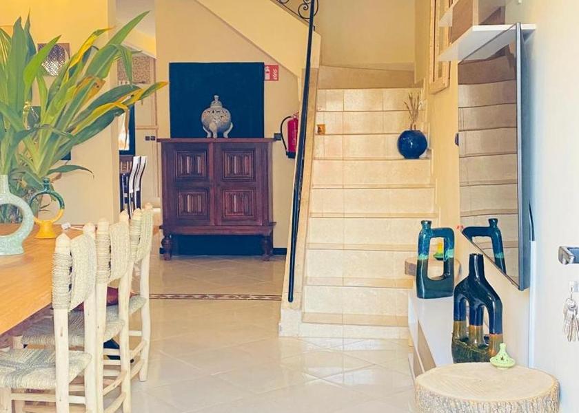 Souss-Massa Inchaden shared lounge/tv area
