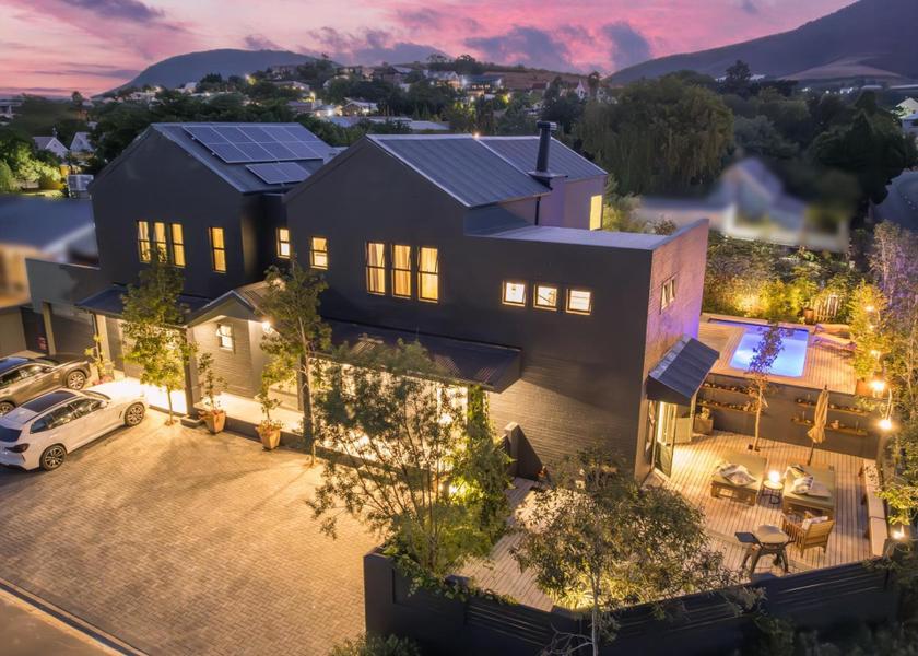 Western Cape Riebeek Kasteel exterior view