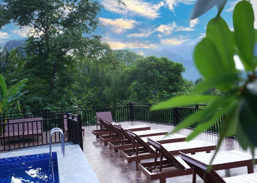  Vang Vieng surrounding environment