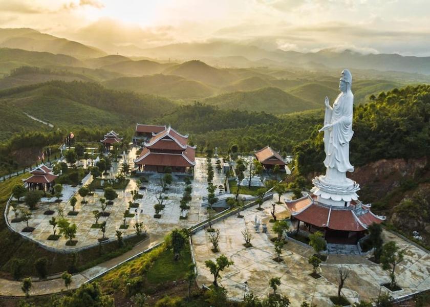 Nghe An Province Dien Chau Aerial view
