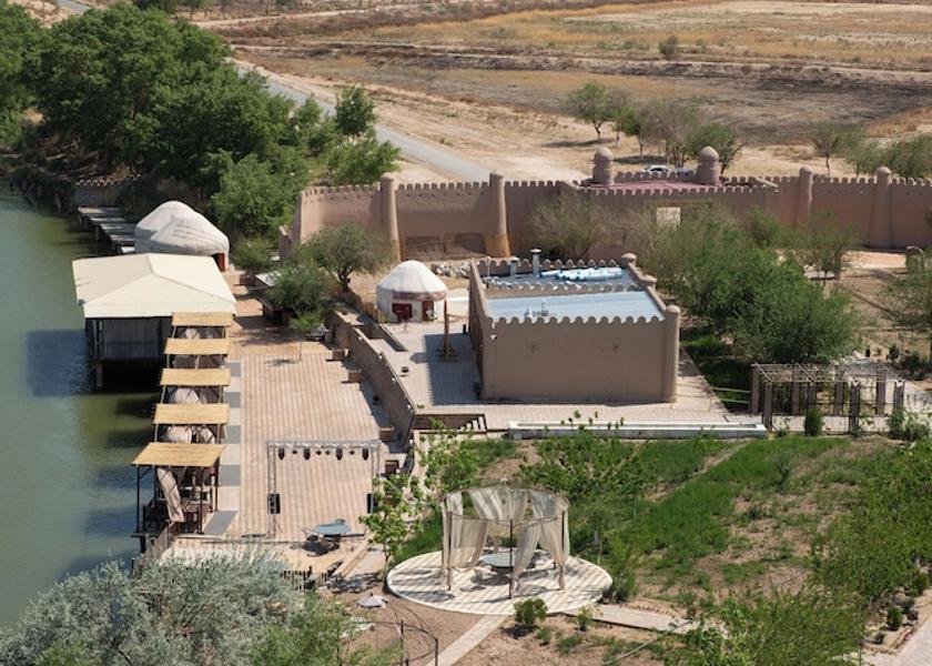 Xorazm Region Khiva Aerial view