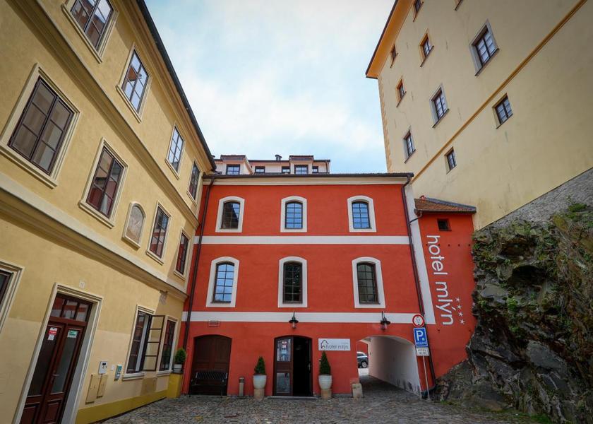 South Bohemia (region) Cesky Krumlov exterior view