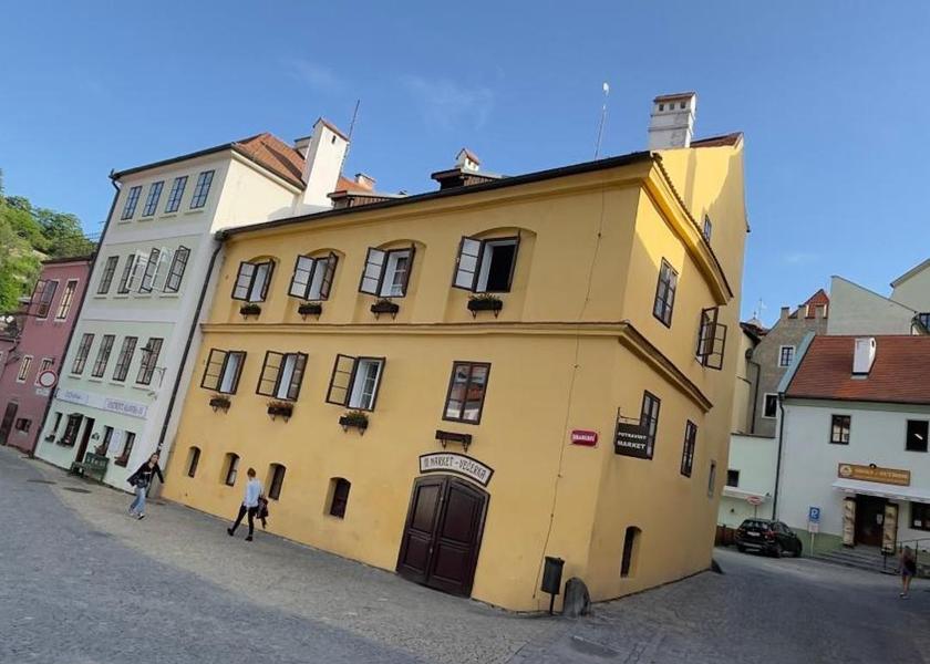 South Bohemia (region) Cesky Krumlov exterior view