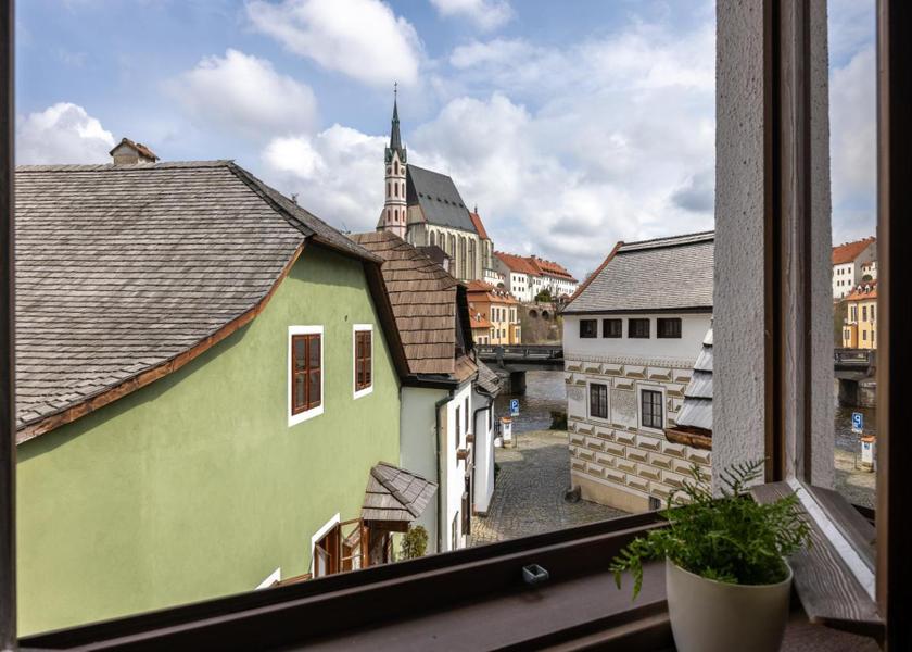 South Bohemia (region) Cesky Krumlov view