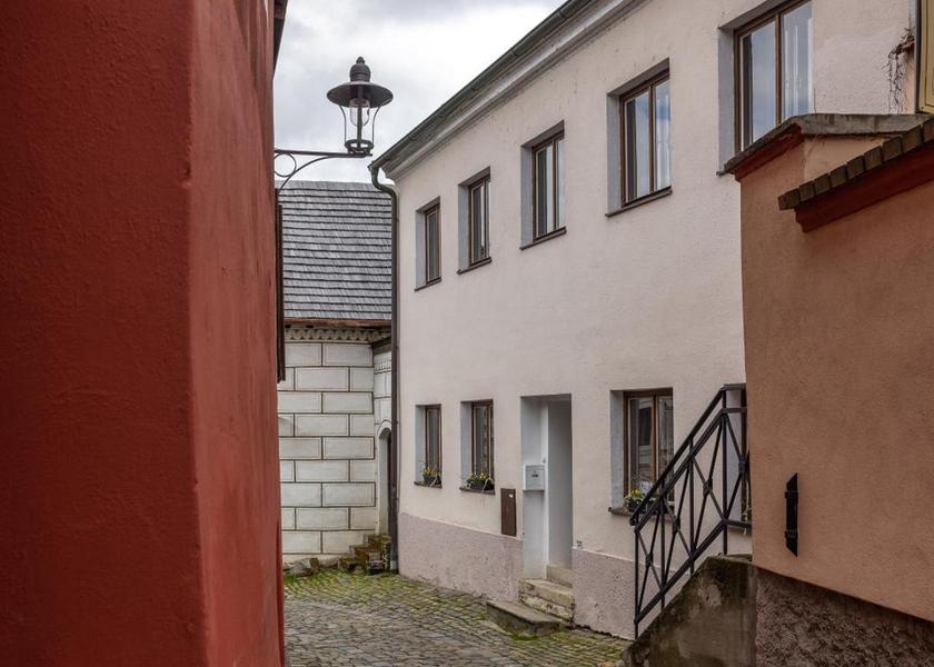 South Bohemia (region) Cesky Krumlov exterior view