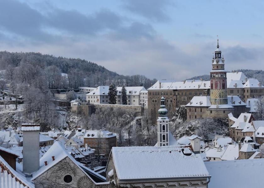 South Bohemia Region Český Krumlov view