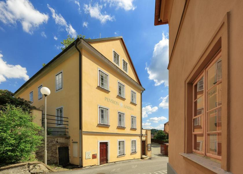 South Bohemia (region) Cesky Krumlov exterior view