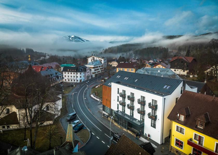 Plzen Region Zelezna Ruda exterior view