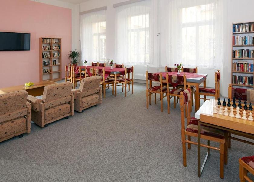 Karlovy Vary Region Frantiskovy Lazne shared lounge/tv area
