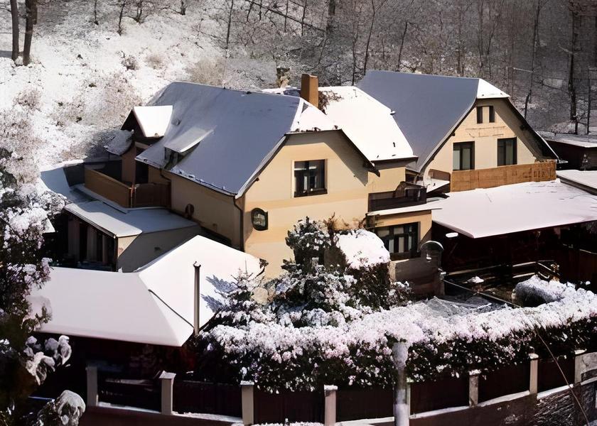 Central Bohemia (region) Karlstejn exterior view