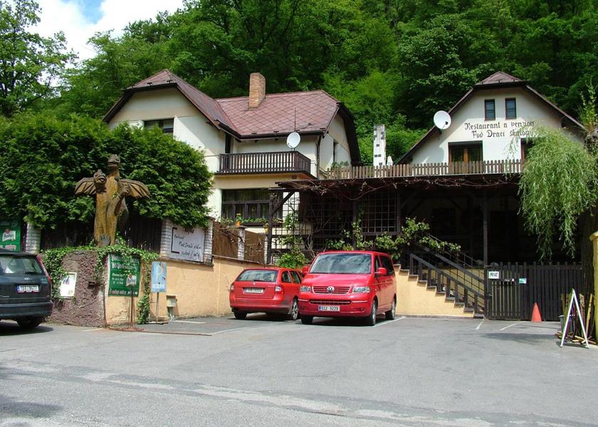 Central Bohemia (region) Karlstejn entrance