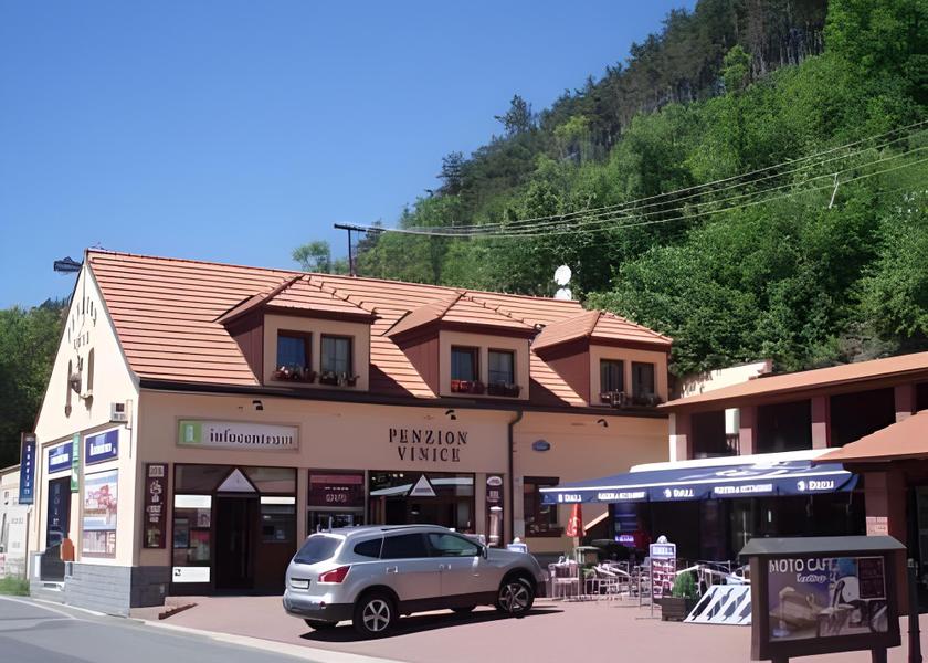 Central Bohemia (region) Karlstejn exterior view
