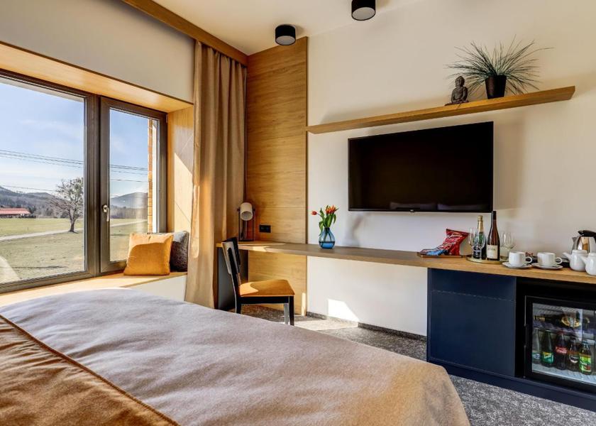 Moravian Silesian (region) Kuncice pod Ondrejnikem Deluxe Double or Twin Room with Mountain View