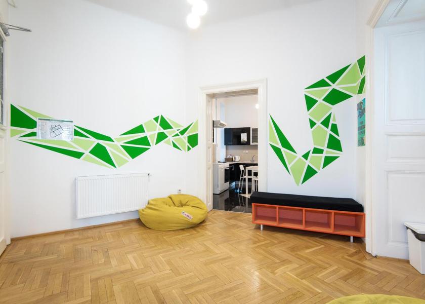  Budapest shared lounge/tv area