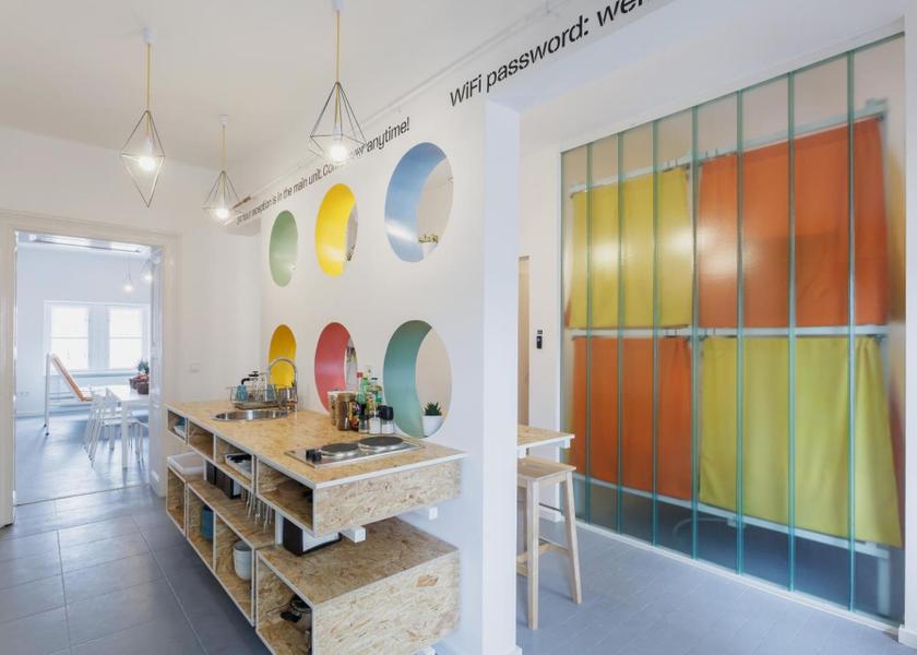  Budapest shared lounge/tv area