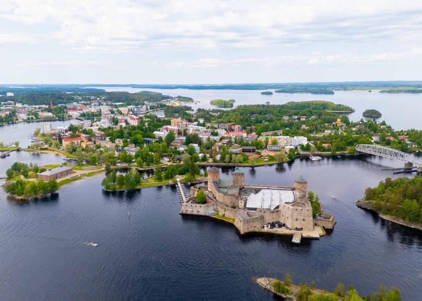 Eastern Finland Savonlinna exterior view