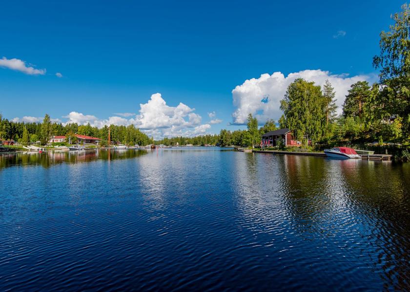 Eastern Finland Savonlinna surrounding environment