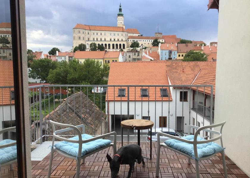 South Moravian Region Mikulov balcony/terrace