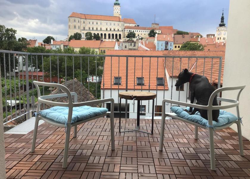 South Moravian Region Mikulov balcony/terrace