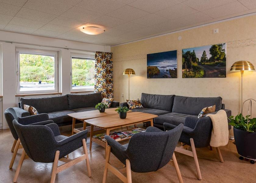 Kalmar County Oskarshamn shared lounge/tv area